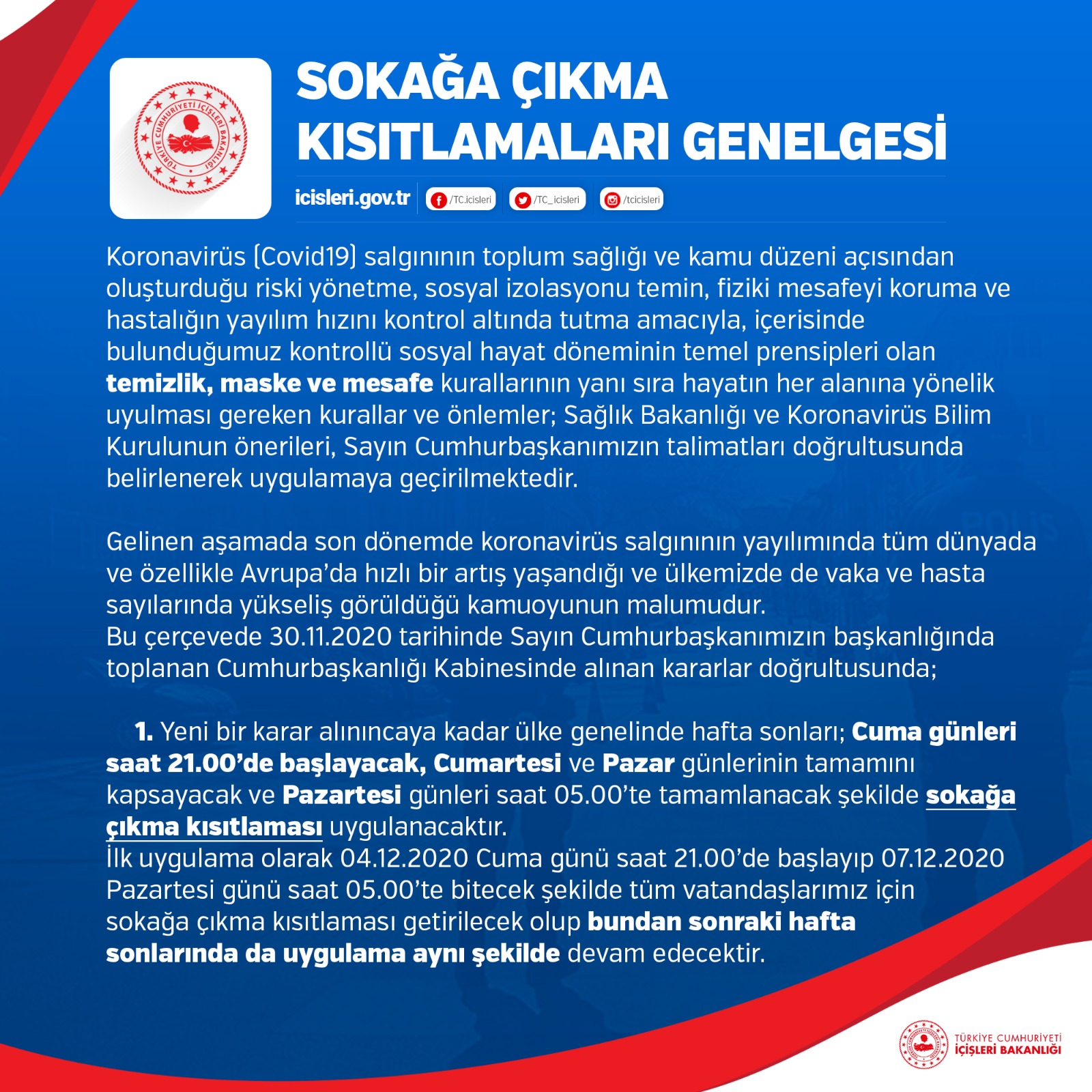 Hafta sonu sokağa çıkma yasağı muaf olanlar | Kısıtlamadan kimler muaf tutulacak?