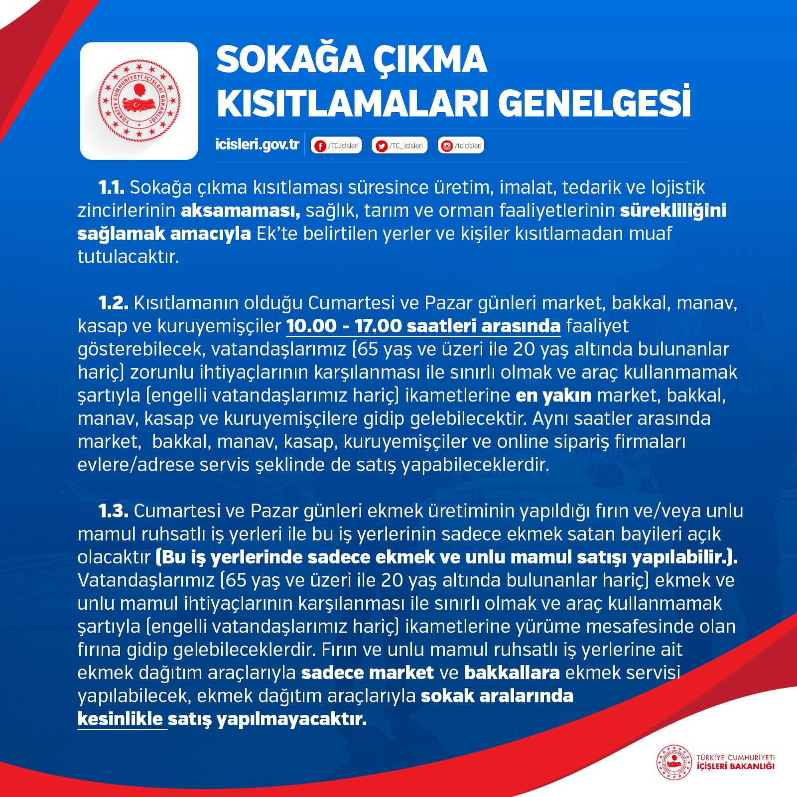 Hafta sonu sokağa çıkma yasağı muaf olanlar | Kısıtlamadan kimler muaf tutulacak?