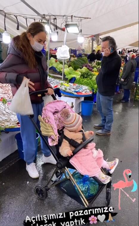 Koronayı yenen Seda Bakan doğruca pazara koştu!