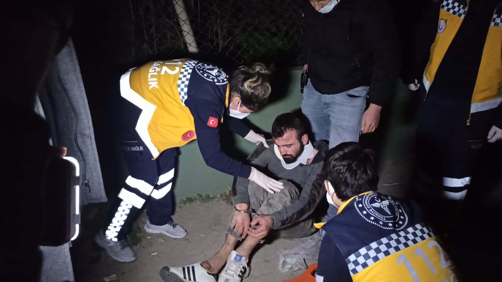 Kamyonunu öz ağabeyinin çaldığını kaza yerinde öğrendi!