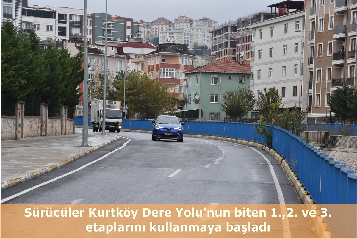 Ekipler 4. etaba geçti! Kurtköy Dereyolu'nda sona yaklaşıldı