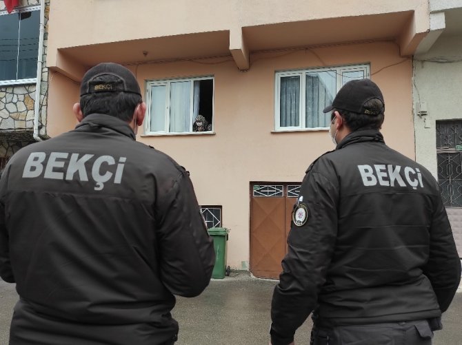 Bursa'da Bekçiler korona virüs denetiminde!