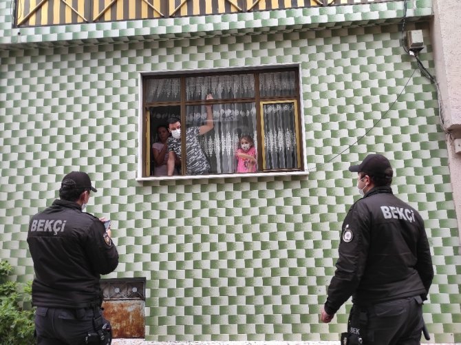 Bursa'da Bekçiler korona virüs denetiminde!