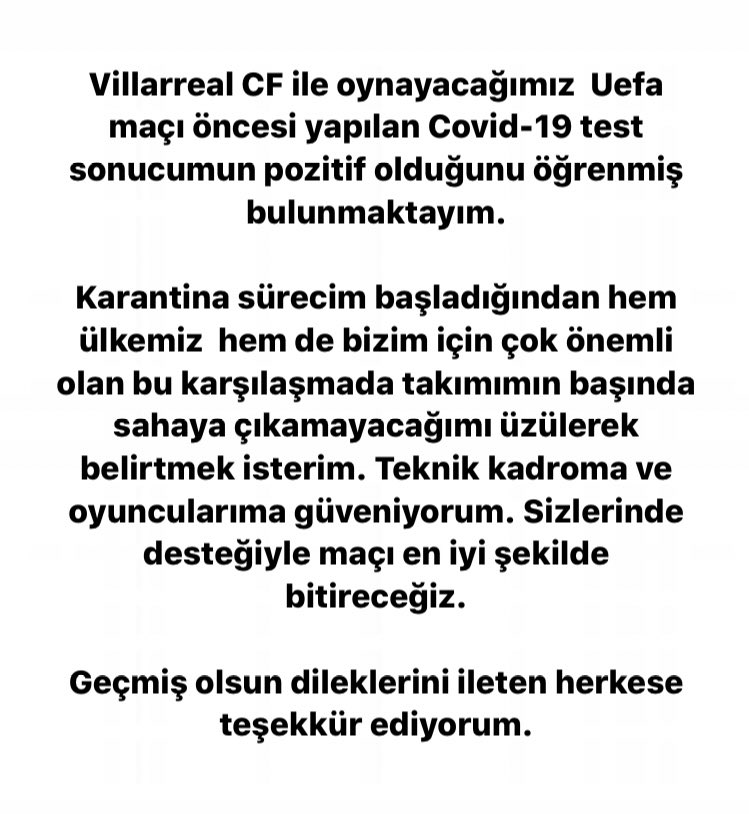 Sivasspor teknik direktörü Rıza Çalımbay koronavirüse yakalandı