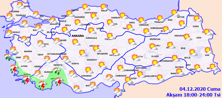 Meteoroloji'den uyarı geldi: Dikkat! Kuvvetli yağış var