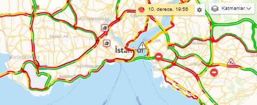 İstanbul trafiğinde son durum nasıl? İşte İBB verilerine göre trafik yoğunluğu...