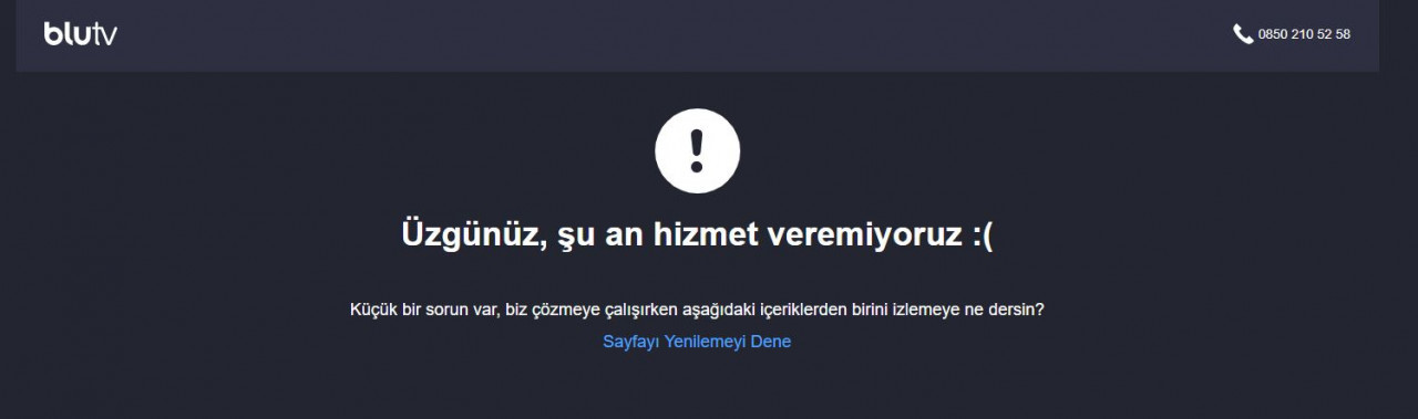 BluTV çöktü mü? | BluTV neden açılmıyor? BluTv giriş sorunu