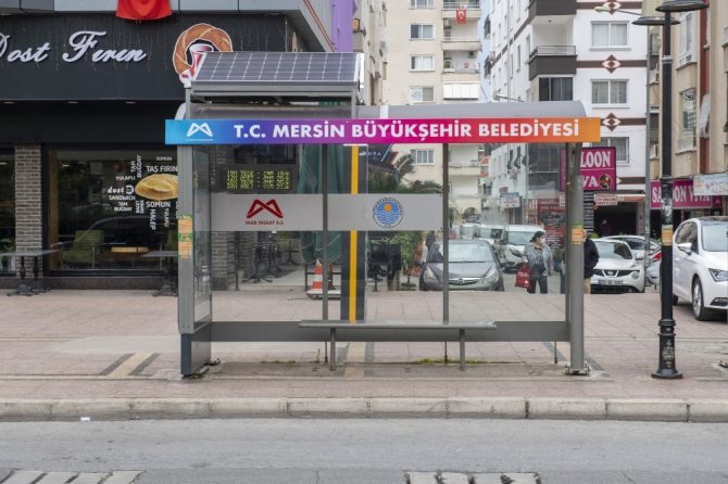 Mersin’de akıllı durak sistemi yaygınlaştırılıyor!