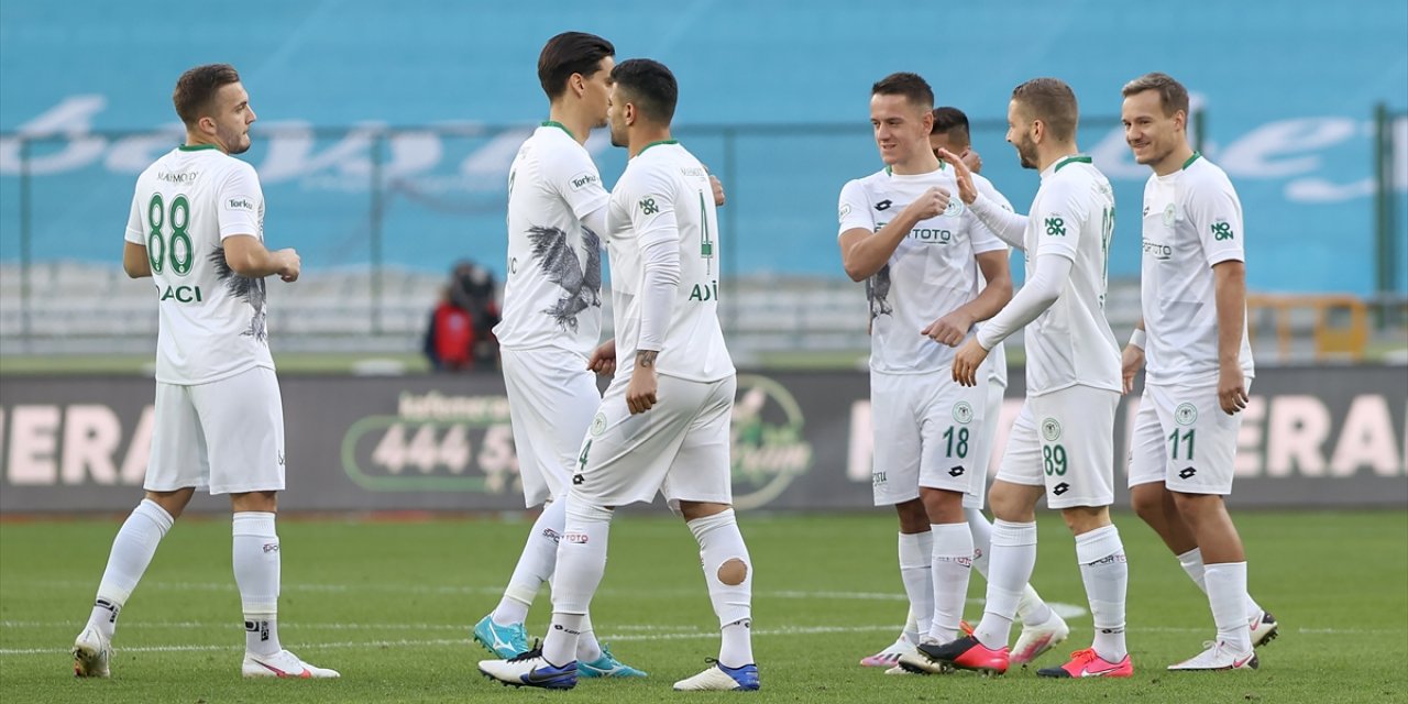 Konyaspor'un son haftalardaki çıkışı taraftarını memnun ediyor