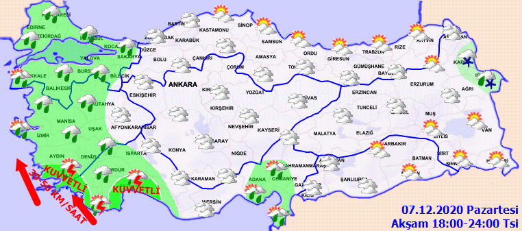 Meteoroloji uyardı: Kuveetli rüzgar ve sağanak, buzlanma, don, sis... Bugün sert geçecek!