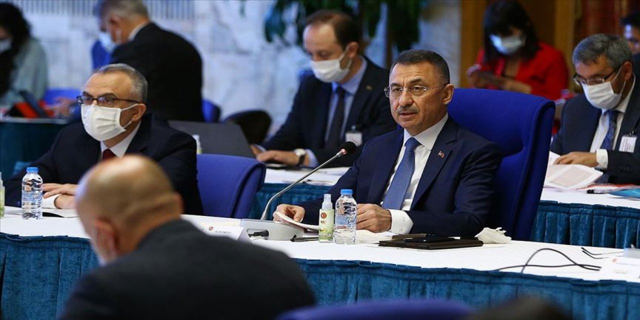 Cumhurbaşkanı Yardımcısı Oktay, 2021 yılı bütçesini TBMM Genel Kurulu'na sundu