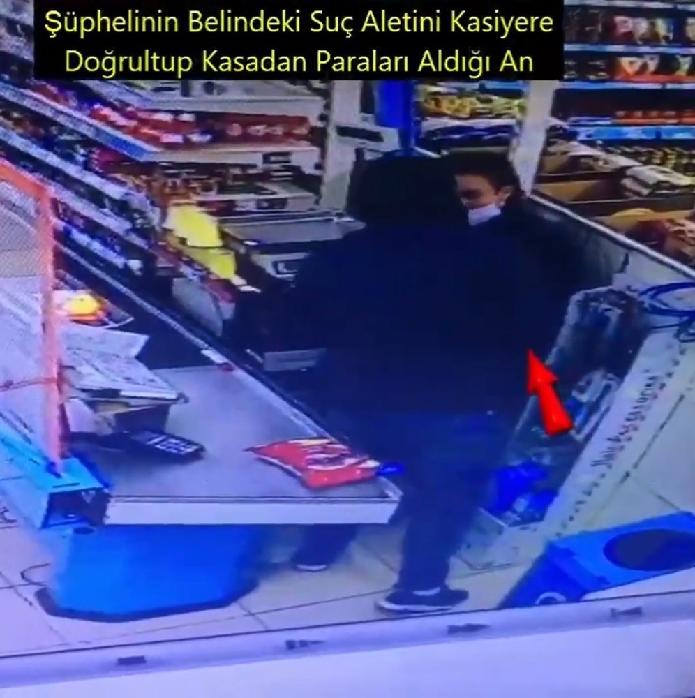 Gaziantep'te silahlı soygun! Müşteri gibi girdiği marketi soydu