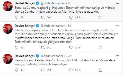 Bahçeli'den skandal bildiriye tepki!