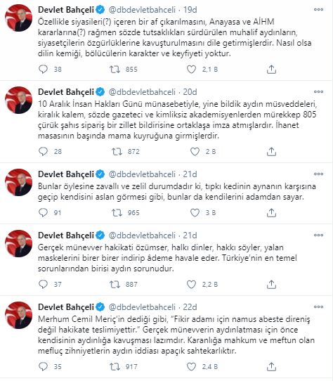 Bahçeli'den skandal bildiriye tepki!
