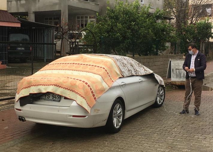 O şehirde turuncu alarm! Tarım alanları ve caddeleri su bastı!