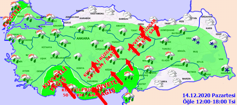 Meteoroloji'den kritik uyarı: Karla karışık yağmur ve kar geliyor!