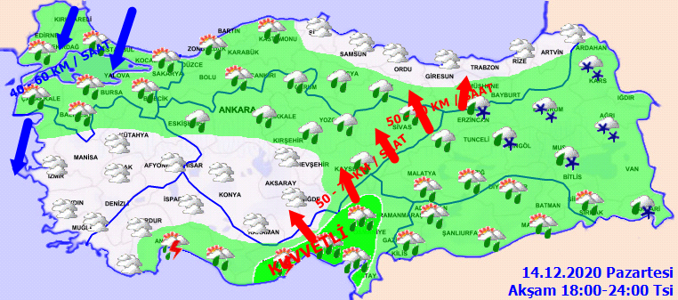 Meteoroloji'den kritik uyarı: Karla karışık yağmur ve kar geliyor!