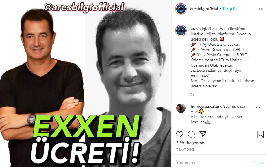 Exxen ücreti ne kadar? Sosyal medyada dikkat çeken paylaşım