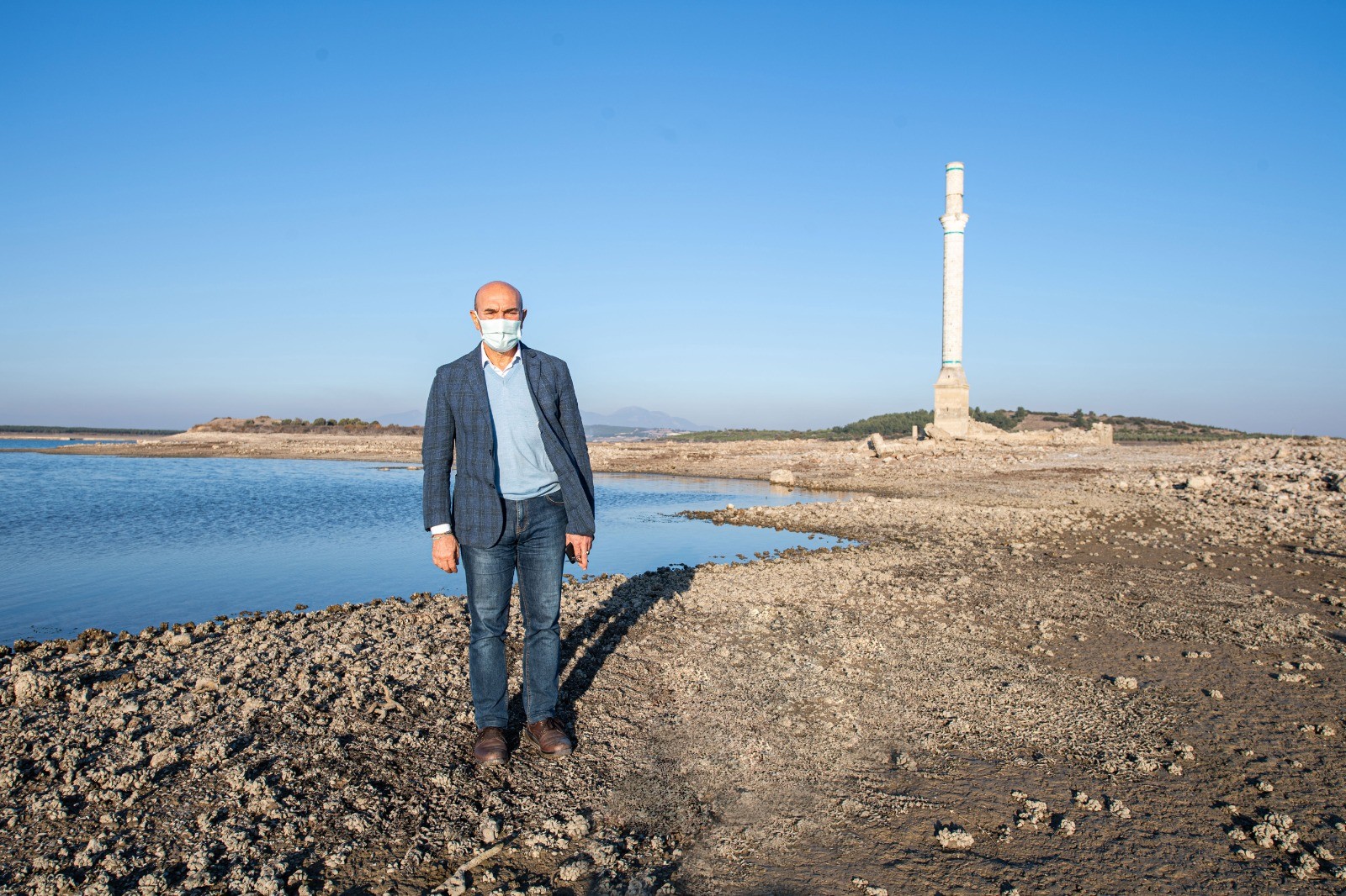 Tunç Soyer, 4 günlük yağışın bilançosunu açıkladı, sussuzluk tehdidine dikkat çekti