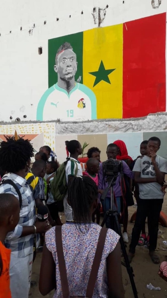 Mbaye Diagne'den alkışlanacak hareket! Senegal'de eğitim gördüğü okulu yeniledi