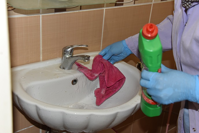 Tuzla'da virüsün bulaş riski azaltma çalışmaları sürdürülüyor!