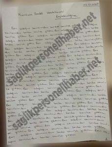 Devlet hastanesi başhekiminden hemşireye skandal ceza: Ben salağım, görev yerimi terk ettim