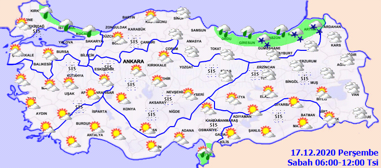 Meteoroloji uyardı: Buzlanma ve don olayına dikkat!