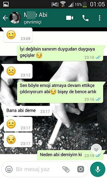 Osmangazi CHP İlçe Başkanı Metin Akyolcular'dan 17 yaşındaki kız çocuğuna akılalmaz mesajlar!