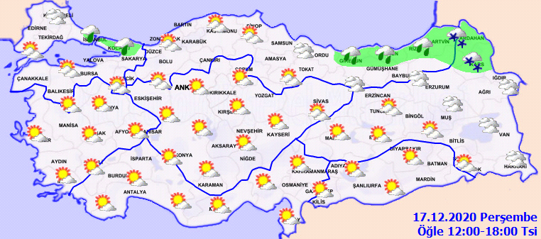 Meteoroloji uyardı: Buzlanma ve don olayına dikkat!