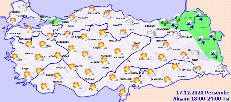 Meteoroloji uyardı: Buzlanma ve don olayına dikkat!