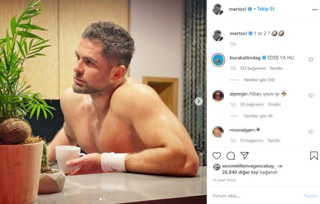 Survivor Mert Öcal'ın üstsüz pozu binlerce beğeni oldu! Ünlü fenomenin yorumu ise dikkatlerden kaçmadı