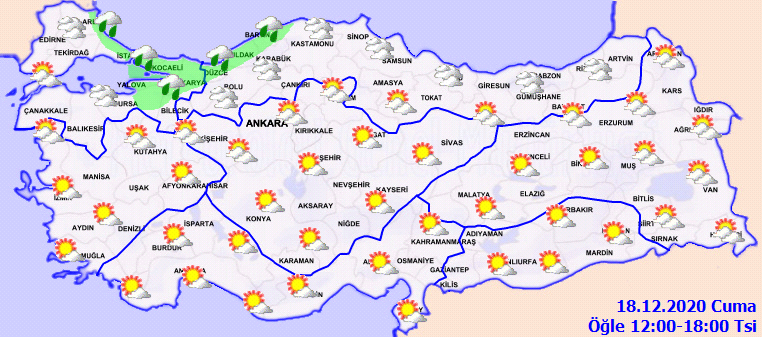 Meteoroloji açıkladı: Yağmurlar etkisini sürdürmeye devam ediyor