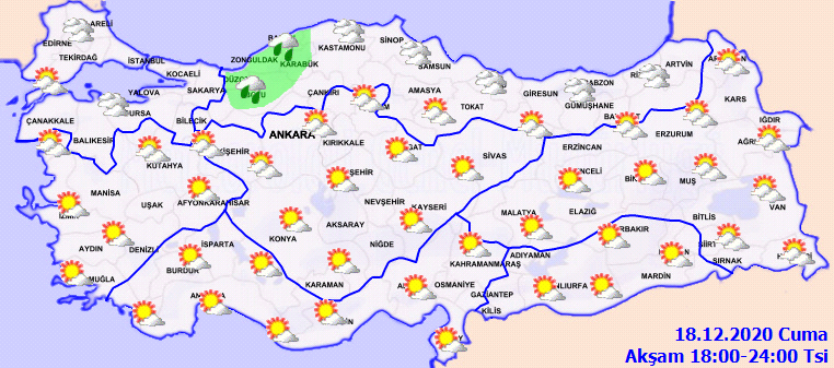 Meteoroloji açıkladı: Yağmurlar etkisini sürdürmeye devam ediyor
