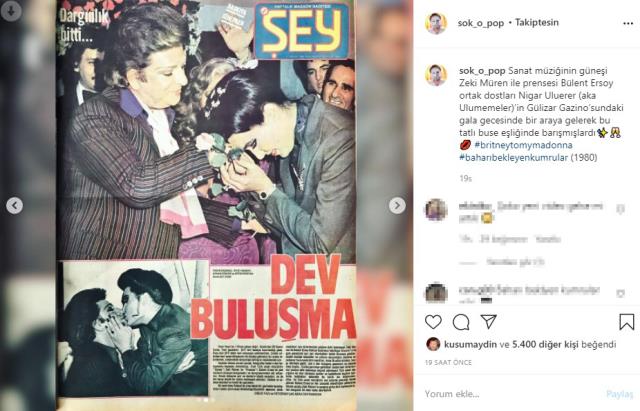 Bülent Ersoy ve Zeki Müren'in dudak dudağa pozu yeniden gündem oldu!