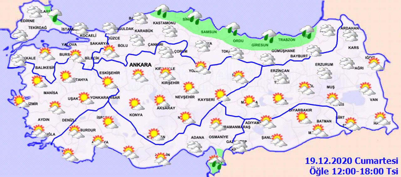 Meteoroloji o bölgelerimizi uyardı: Karla karışık yağmur, sağanak yağış, buzlanma ve don görülecek