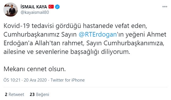 Ahmet Erdoğan kimdir? Neden öldü? | Ahmet Erdoğan hastalığı nedir?