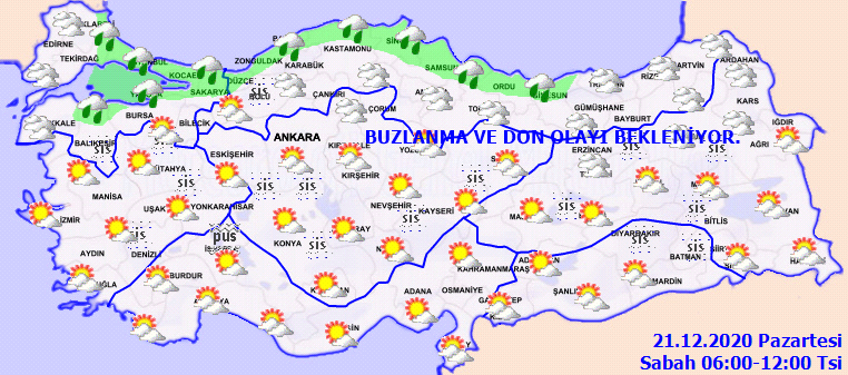 Yetkililer uyardı: Göz gözü görmeyecek! Buzlanma ve donun yanı sıra sis ve pus da etkili olacak!