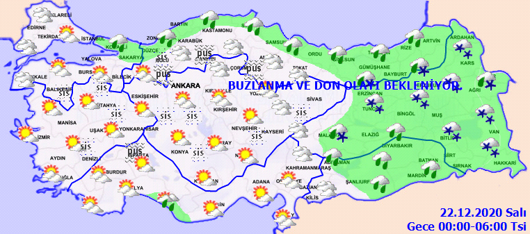 Yetkililer uyardı: Göz gözü görmeyecek! Buzlanma ve donun yanı sıra sis ve pus da etkili olacak!