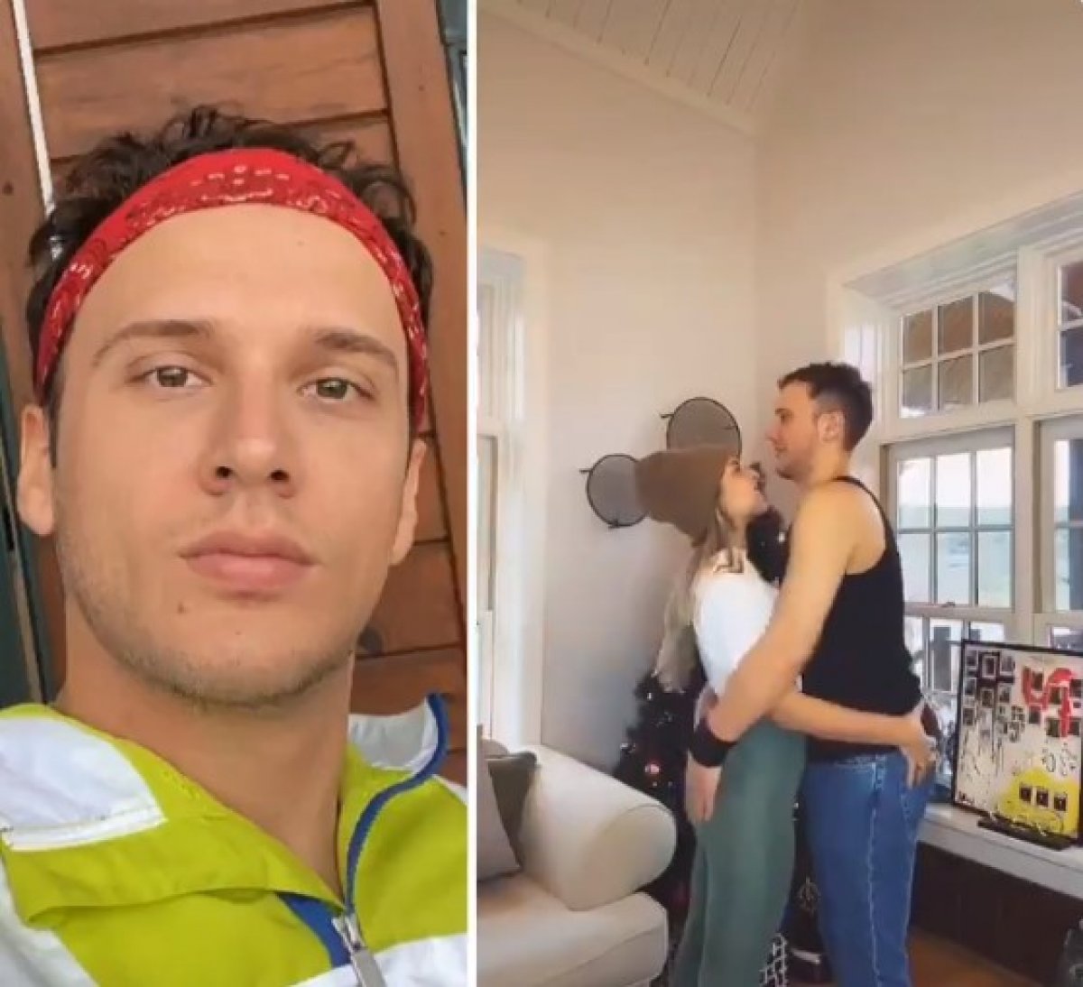 Edis ve Aybüke'den kalçaya şaplak atmalı ilginç TikTok paylaşımı