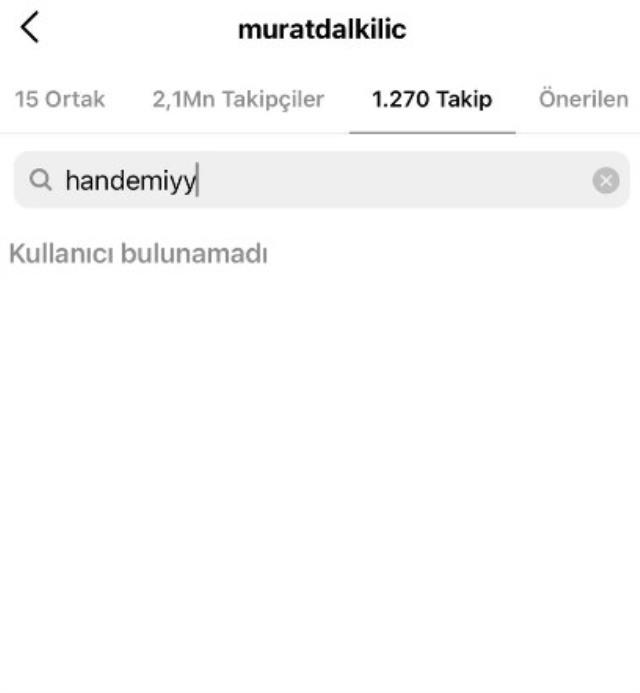 Murat Dalkılıç'tan aylar sonra gelen şaşırtan hamle! Hande Erçel'i sildi