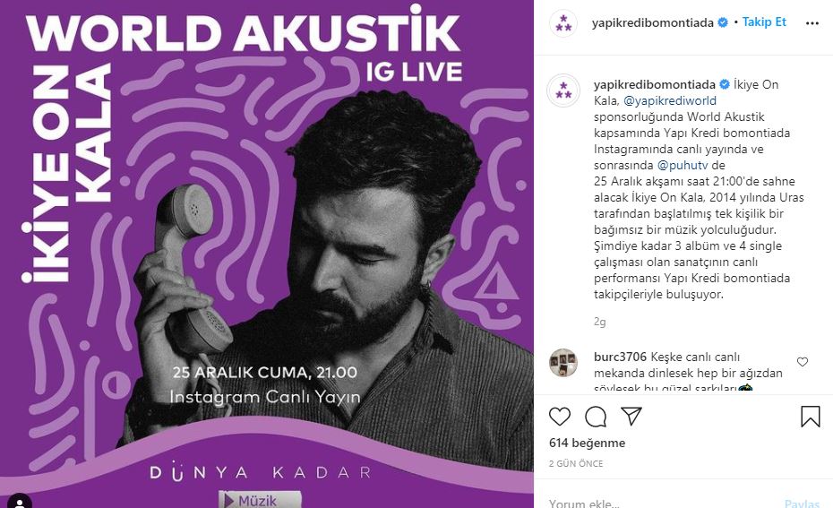 Bomontiada online konser nasıl izlenir? Bomontiada konser canlı izle