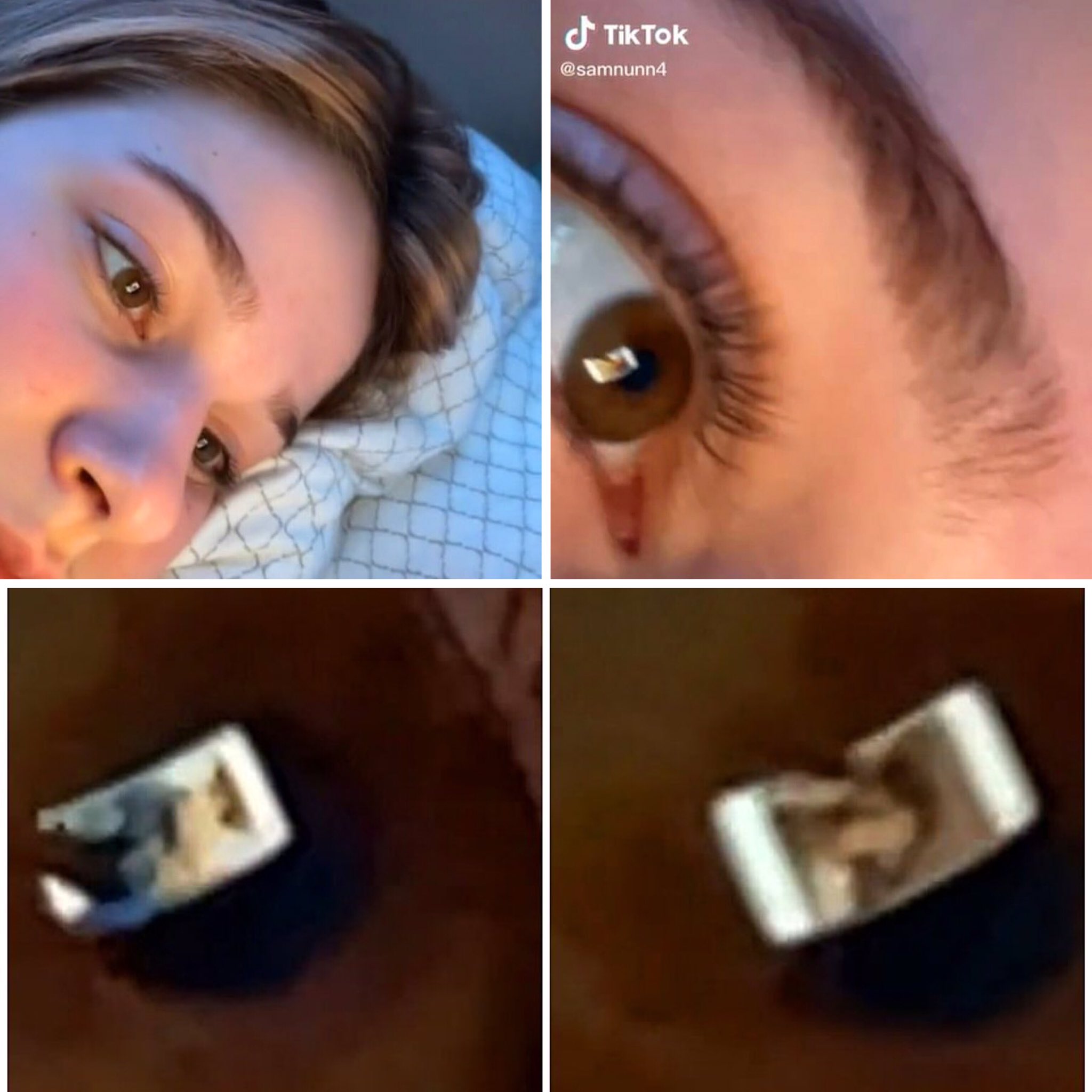 O görüntü ile şok oldu! ünlü fenomen sevgilisinin aldattığını göz bebeğinden gördü!