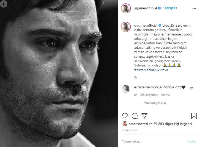 Bir Zamanlar Çukuova'yı yıkan vedaa! Uğur Güneş diziden ayrıldı!