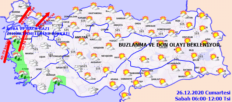 Fırtına, sıcak hava ile birlikte geliyor: Doğuda buzlanma ve don, Batıda kuvvetli rüzgar!