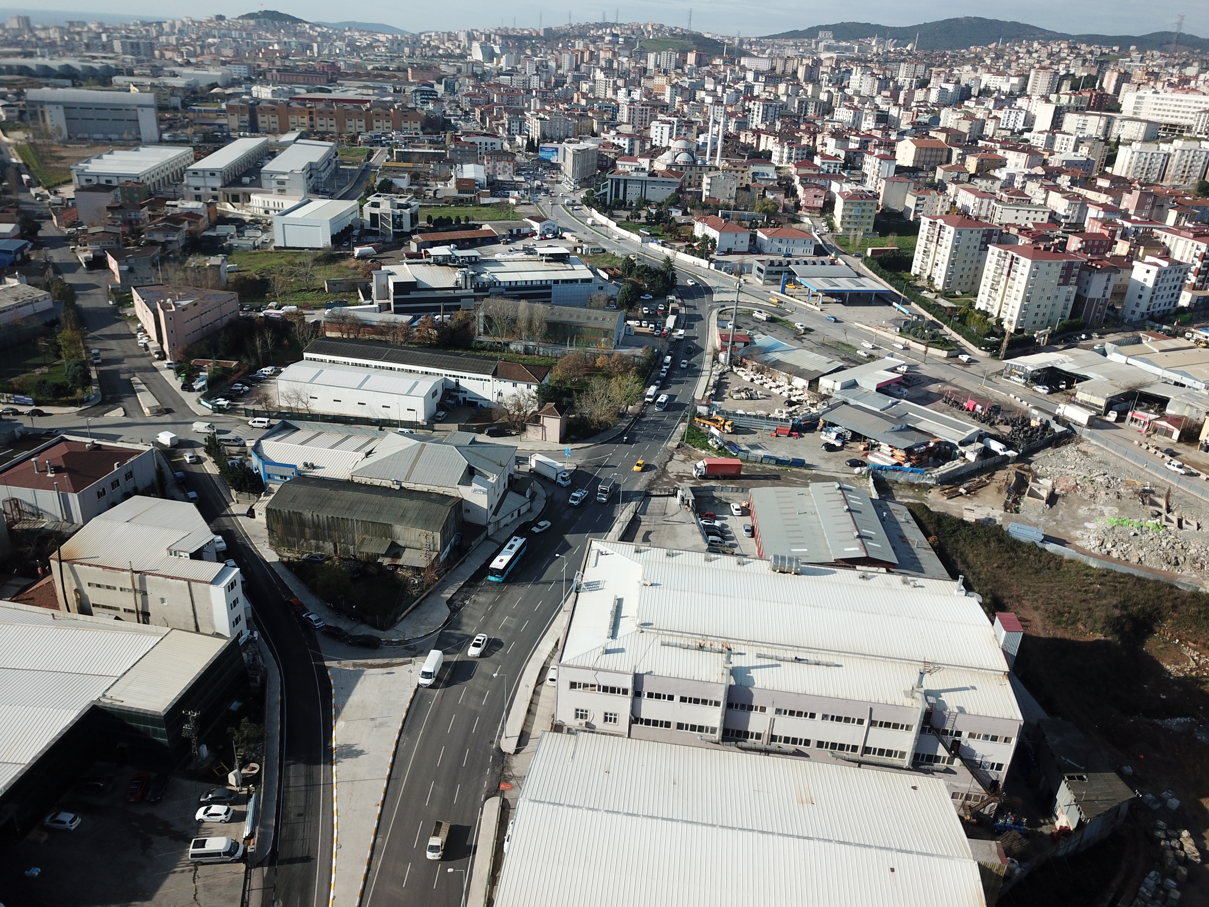 Pendik Yıldırım Bayezit Caddesi’nde asfaltlama çalışmasında sona ulaşıldı!