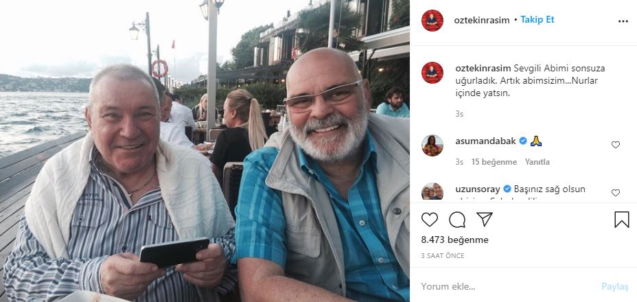 Rasim Öztekin'in ağabeyi Zeki Bülent Özker kimdir?