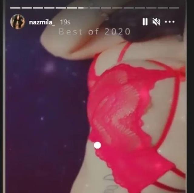 Eski gelin adayı Naz Mila'nın iç çamaşırlı pozu sosyal medyada olay oldu!