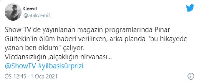 Show TV'den Pınar Gültekin Skandalı! Yayınladıkları videoya tepkiler çığ gibi büyüyor