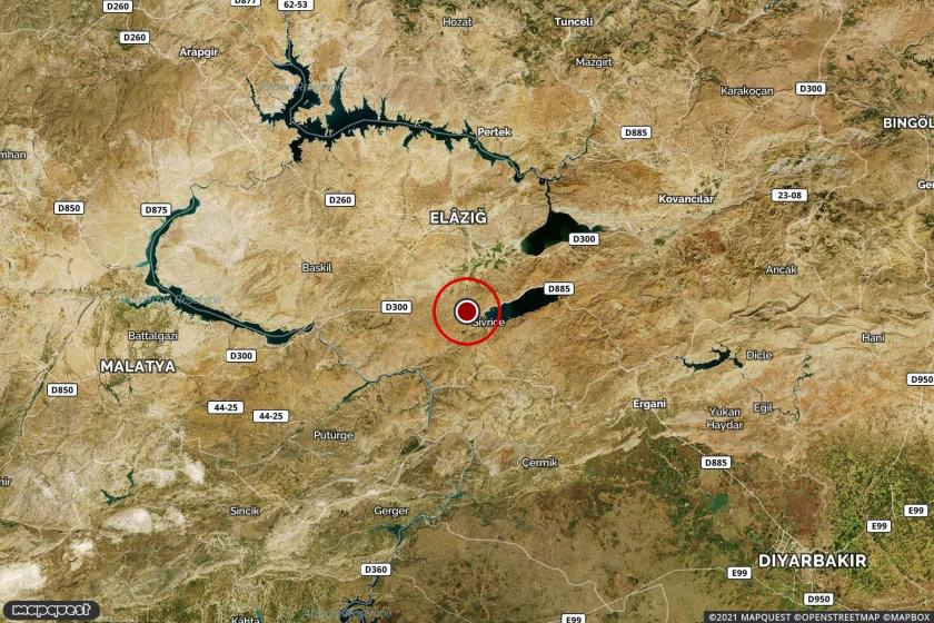 AFAD duyurdu: Elazığ'da deprem!