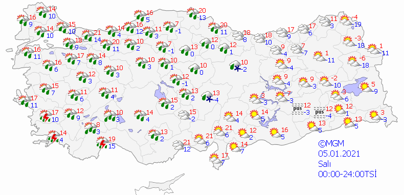 İstanbul'a ne zaman yağmur ve kar yağacak 2021?